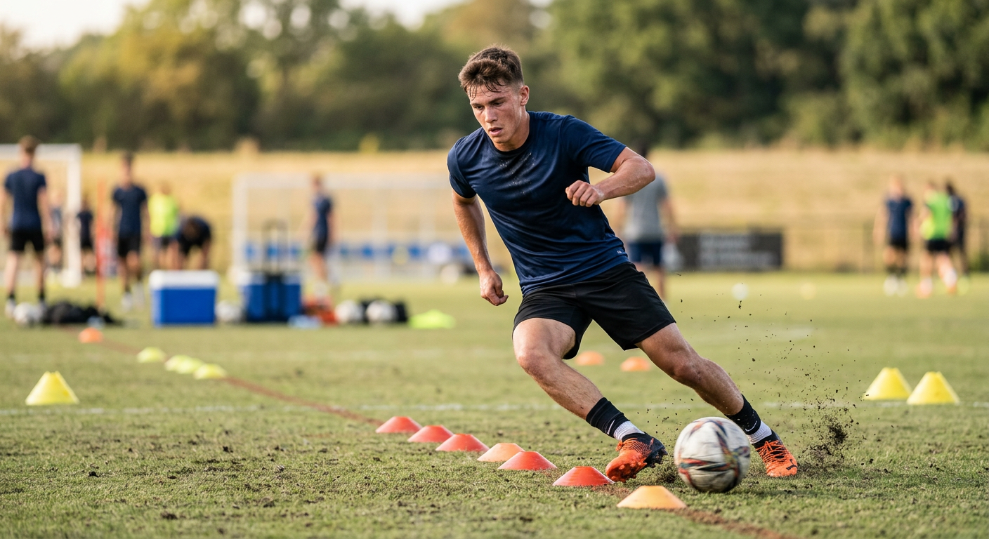 Speed Training for Footballers: How to Lower Your 40 Metre Sprint Time This Season