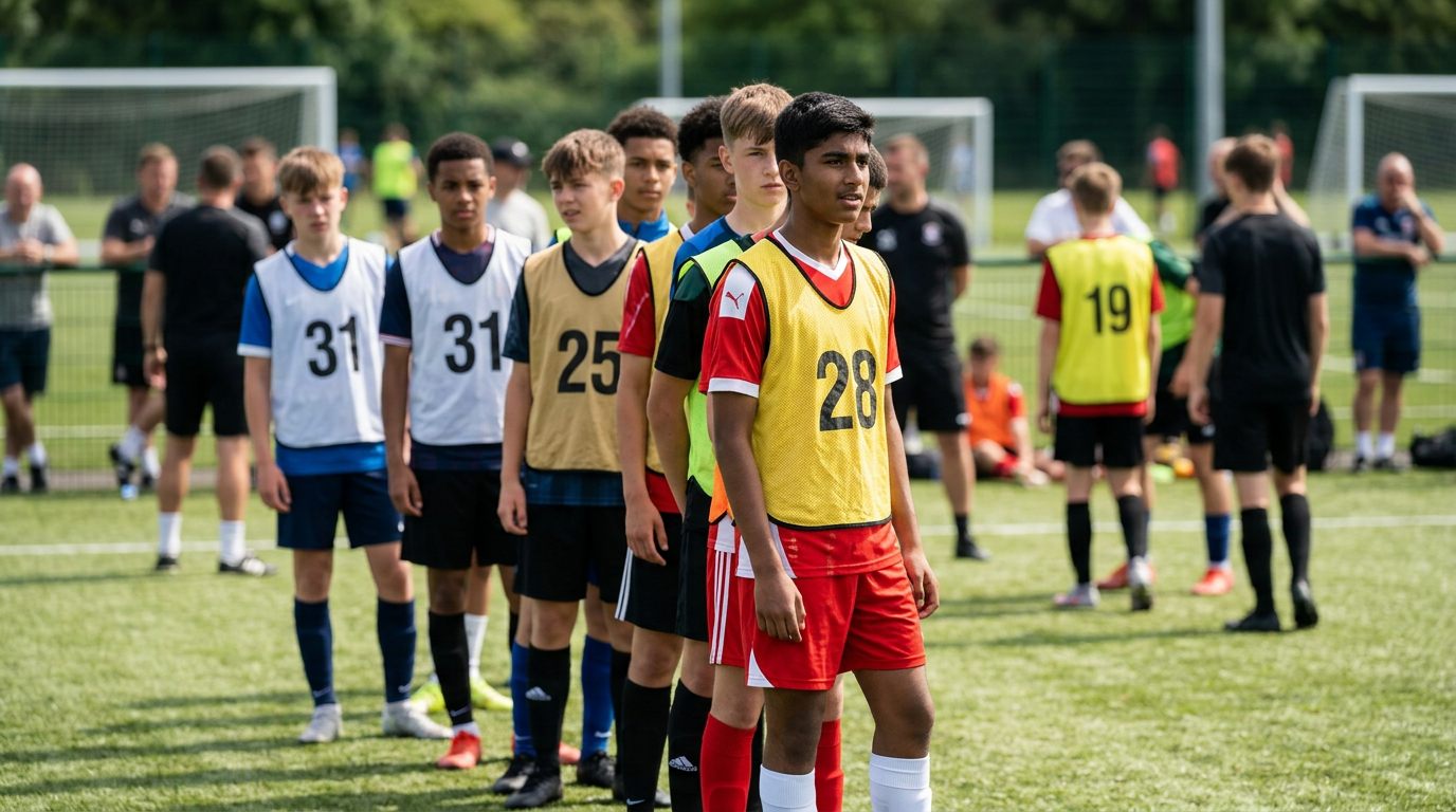Open football trials for 16 to 18 year olds in the UK: How to find opportunities this season