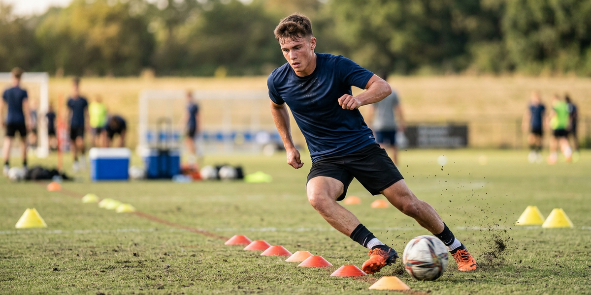Speed Training for Footballers: How to Lower Your 40 Metre Sprint Time This Season