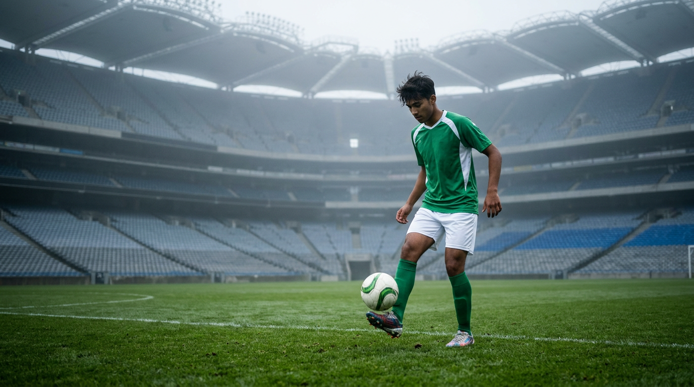 What should I eat the night before a football trial?