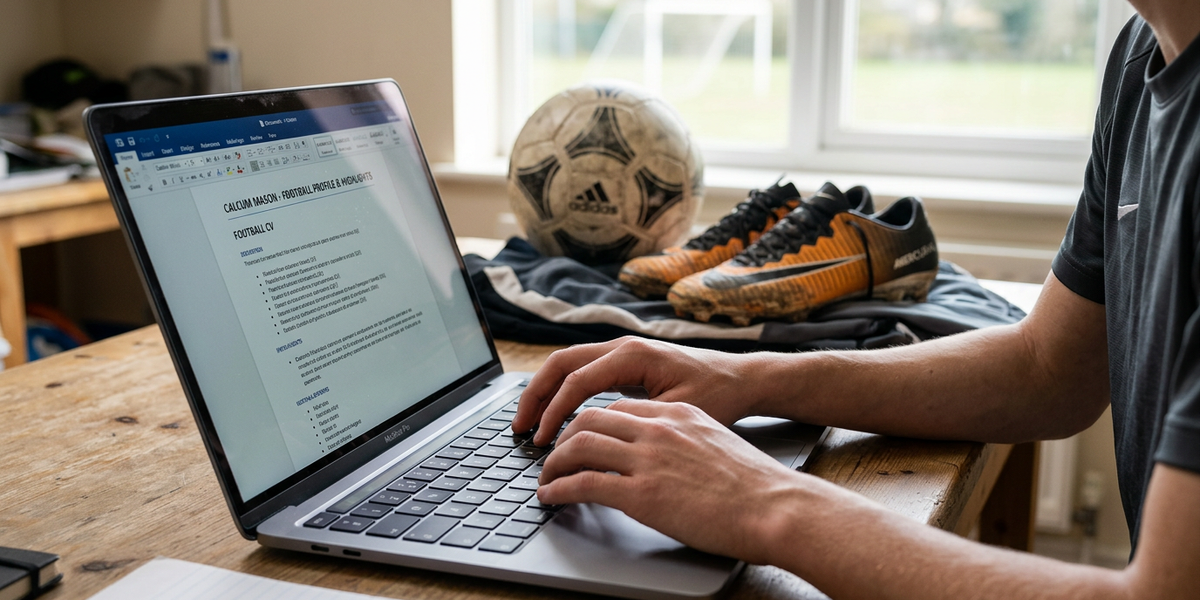 How to film your own football highlights for a professional CV: Practical tips for players and parents this season